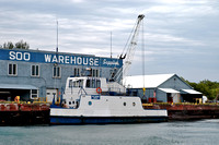 Ojibway, Soo Marine Supply boat.JPG